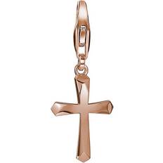 Esprit Charms & Anhänger Esprit anhänger charms silber rosé belief kreuz esch91431b000 rosegold