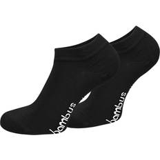 Bambou Chaussettes Normani Unisex, Socken, Paar Bambus-Gesundheitssocken Sneakers, Schwarz, 6er Pack, 38