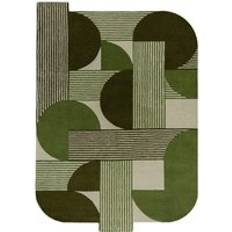 Elements Viggo Wool Rug Green