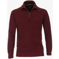 Casamoda Halfzip Pullover Bordeaux Burgundy Red