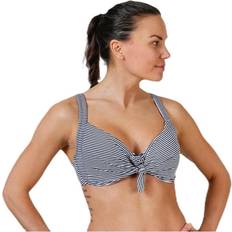 Hvite Bikinioverdeler Panos Emporio Reef Electra Top Blue/White, Female, Tøj, Badetøj, Svømning, Blå/Hvid