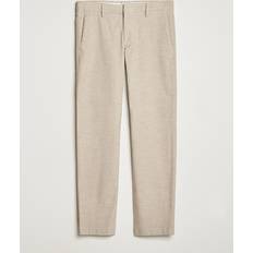 NN07 Tøj NN07 Theo Regular Fit Structured Stretch Chinos Cement Melange