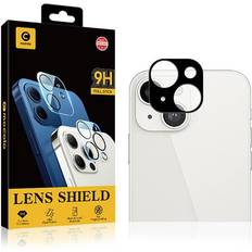Mocolo iPhone 13 Beskyttelsesglas til Kameralinse Case Friendly Sort
