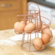 Neo Copper Kitchen Spiral Egg Holder