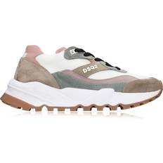 DSquared2 Multicolor Leather Sneakers with Logo Print - Multicolor