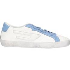 Diesel Sneakers Diesel Leroji-sneakers för män, Vit Placid Blå H9474 Låg