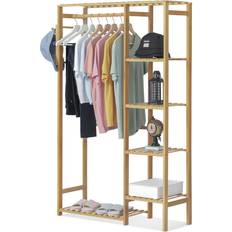 Bamboo Clothing Storage Magshion Magshion Bamboo 6 Tiers Coat Pants Clothes Rack