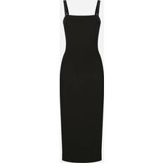 Dolce & Gabbana Midi Dresses Dolce & Gabbana Jersey Milano rib sheath dress