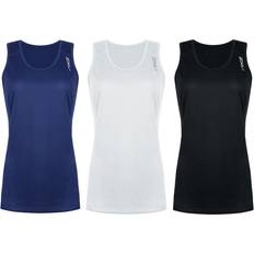 Clothing 2XU BSR Active Singlet Womens White Top