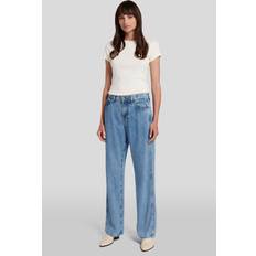 Pantaloni & Shorts 7 For All Mankind Tess Trouser Valentine Jeans - Blu Chiaro