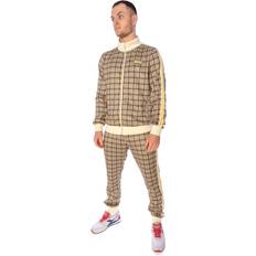 Brun Jumpsuits & Overalls Lonsdale Træningsdragt Seabrook - Creme/Brun/Gul/Sort