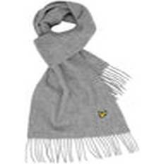 Lyle & Scott Gråa Accessoarer Lyle & Scott And Unisex Halsduk Lammull