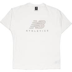 New Balance T-shirts New Balance Athletics Oversized Tee - Blanc