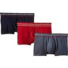 Beige - Homme Sous-vêtements pour hommes Eminence Lot de 3 Boxers Homme Business - Marine-Rouge-Marine