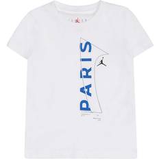 Jordan Kids PSG Tee, Unisex, Kläder, T-shirt, Vit, 2-3YR 92-98