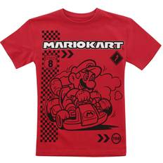 Super Mario T-shirt av Nintendo Barn Kart Champion röd