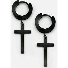 Ohrringe Spike Earring mens spike hoop stud earrings