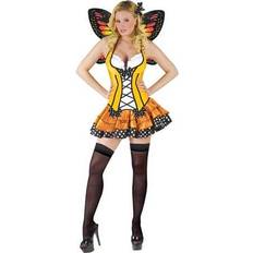 Costumes For All Occasions Medium Cute Butterfly Adult Yellow