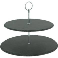 Serving Tier Round Stone Farmhouse Serving Tray