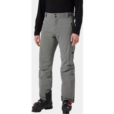 Helly Hansen Men's Alpha Lifaloft Lightweight Mountain Ski Trousers Grey Concrete Grey