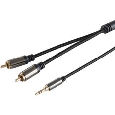 RCA Kabler RCA SHVP B20-32025 PRO Serie II Klinke/ Cinch Adapterkabel, 1,0m