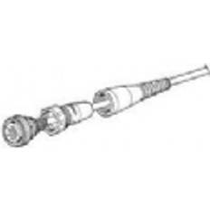Te Connectivity 207241-1 rundstecker abdeckkappe mit zugentlastung serie Schwarz 69.85 mm