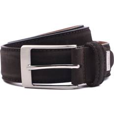Profuomo Suede Belt Dark Brown 43.3