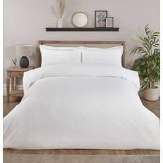 Divante Belgravia Waffle Duvet Cover White