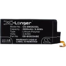 Samsung Batteri til Samsung Galaxy S6 Edge mfl