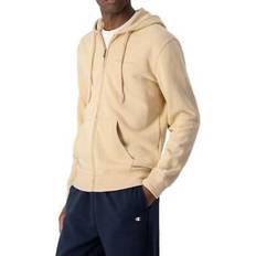 Champion legacy herrenkleidung sweatshirt 218537ms073 hooded full zip beige Beige