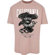 Rosa - Unisex T-shirts Mister Tee Unisex T-shirt La Familia Oversize Duskrose M, Dukros
