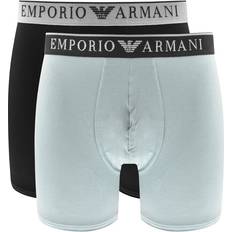 Armani Kalsonger Armani Emporio Boxershorts för män 2-pack Svart/Artic