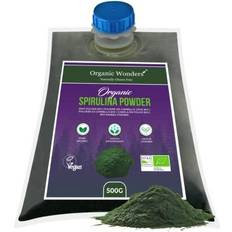 Organic Spirulina Powder 500g 500+ Servings Protein Vegan Superfood