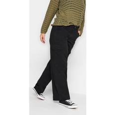 PixieGirl Petite Cotton Utility Trousers Black 6S