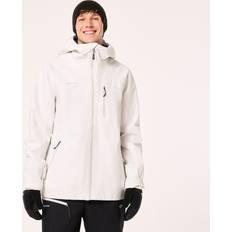 Shell Jackets - White Oakley Men's Unbound Gore-tex Shell Jacket White