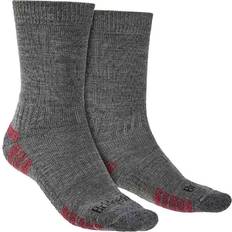 Bridgedale Socks Bridgedale Hiking Lightweight Merino Wool Performance Boot Socks Grey 9-11