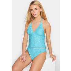 Tankinis PixieGirl Petite Crochet Tankini Aqua