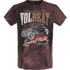 Volbeat T-shirt Louder And Faster för Herr rost