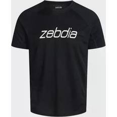 Zebdia sports tee logo T-shirt, Sort