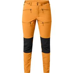 Women - Yellow Trousers Haglöfs Rugged Slim Pant Women - Desert Yellow/True Black