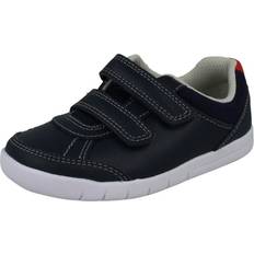 Clarks Boys Trainers Clarks Navy, Infant Boys Casual Shoes Emery Sky Fit Blue