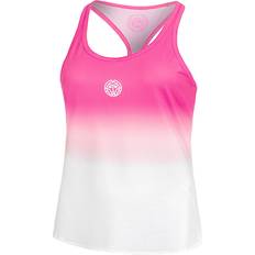 Blanco Camisetas de tirantes Bidi Badu Camiseta Crew Gradiant Rosa