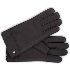 Seide Accessoires Roeckl Lederhandschuhe Bergen, black schwarz