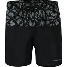 Normani Herren, Badehose, Herren Badeshorts Lahaina, Schwarz