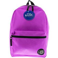 Purple School Bags Bazic School Backpack 16 Purple School Bag for Students 1-Pack