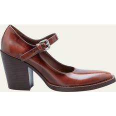 Prada Silver Heels & Pumps Prada Mary Jane Pumps - Brown