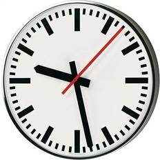 Peweta Funkuhr Metall,lack.silber Wall Clock