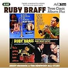 Musikk Ruby Braff Three Classic Albums Plus Hi-Fi Salute To Bunny Easy Now Youre Getting To Be A Habit With Me (CD)