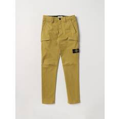 Pants Trousers STONE ISLAND JUNIOR Kids colour Mustard