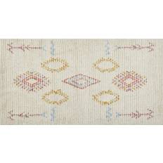 Beliani Cotton Area Rug 80 Beige